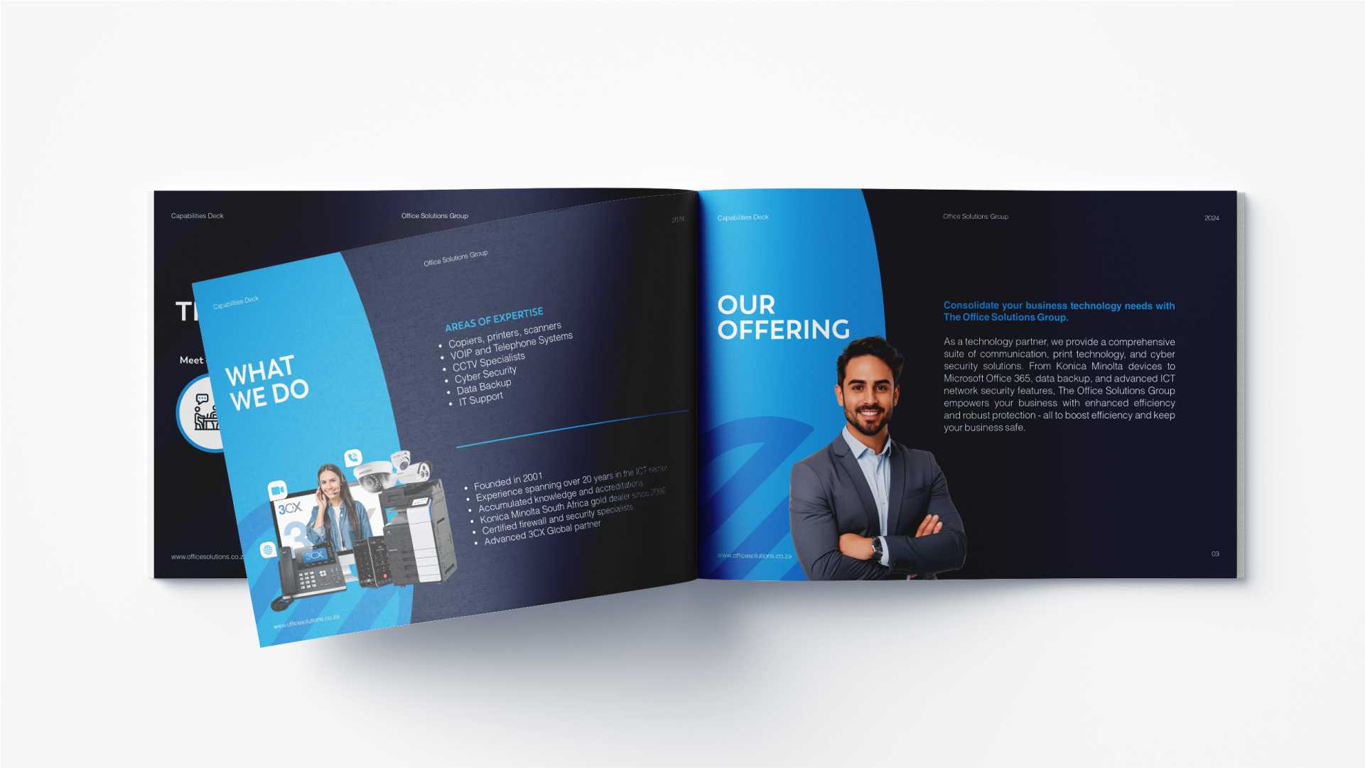 Calculo professional brand collateral